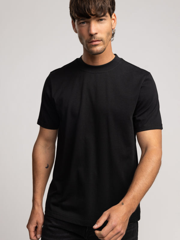 FASHION BASIC T-SHIRT Black / XXS