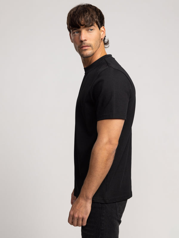 FASHION BASIC T-SHIRT Black / XXS
