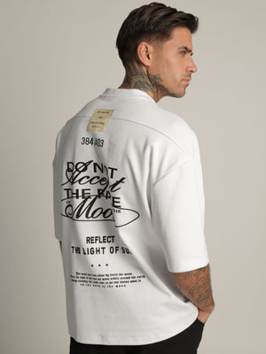 T-SHIRT OVER SIZE White / XXS