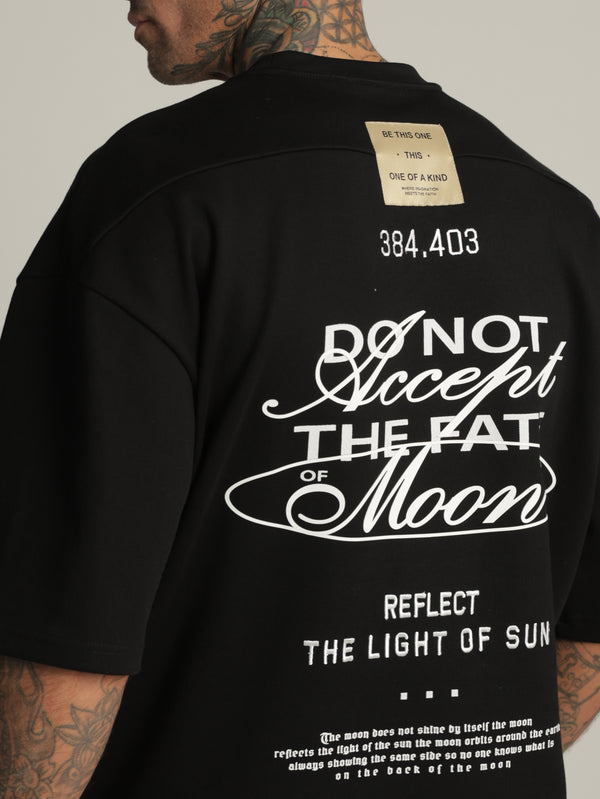 T-SHIRT OVER SIZE Black / XXS