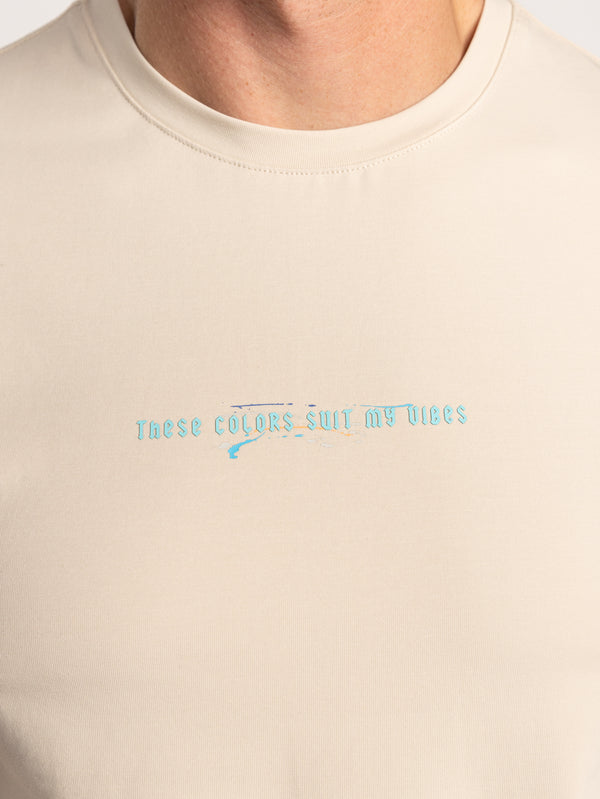 FASHION T-SHIRT Beige / XXS
