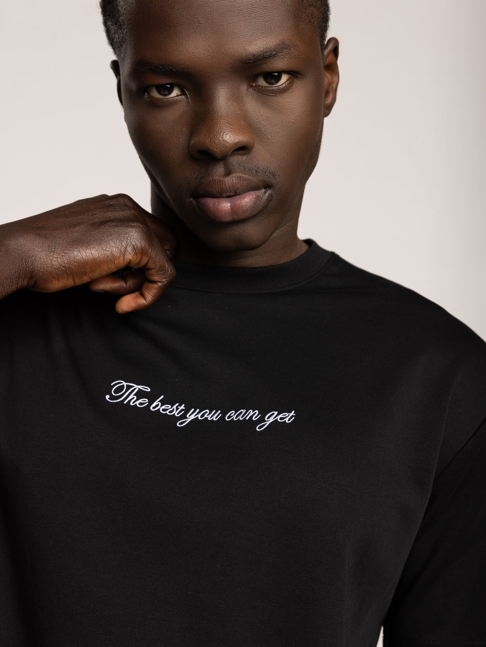 T-SHIRT OVER SIZE Beige / XXS