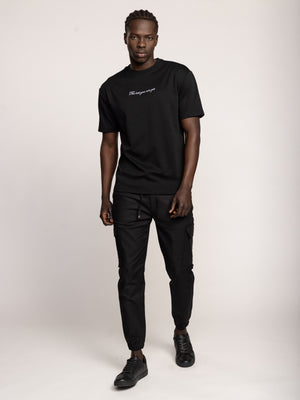 T-SHIRT OVER SIZE Black / XXS