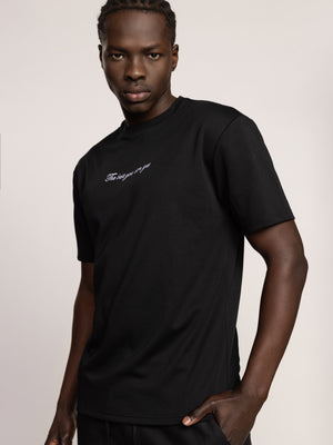 T-SHIRT OVER SIZE Black / XXS