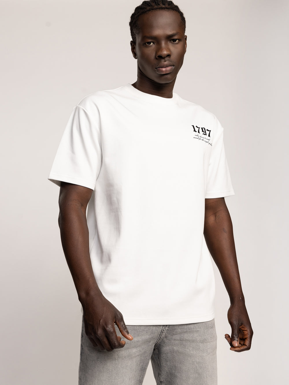 T-SHIRT OVER SIZE White / XXS