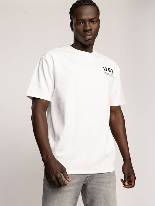 T-SHIRT OVER SIZE White / XXS