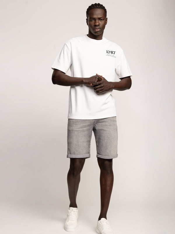 T-SHIRT OVER SIZE White / XXS