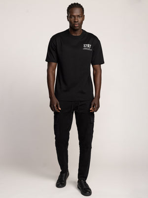T-SHIRT OVER SIZE Black / XXS