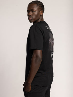 T-SHIRT OVER SIZE Black / XXS