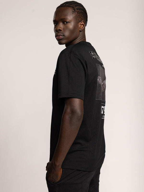 T-SHIRT OVER SIZE Black / XXS