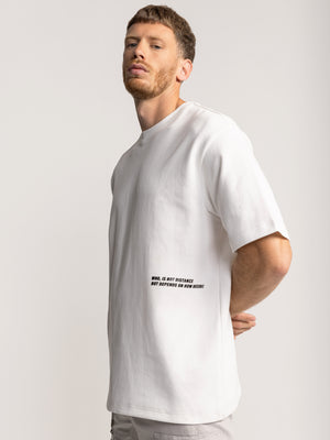 T-SHIRT OVER SIZE White / XXS