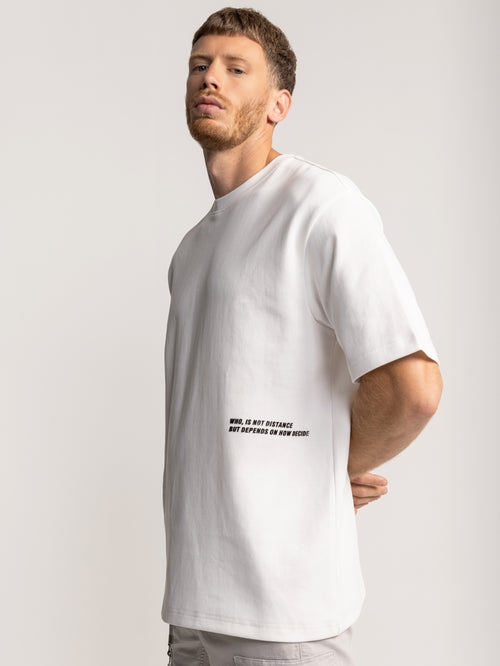 T-SHIRT OVER SIZE White / XXS