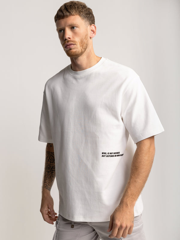 T-SHIRT OVER SIZE White / XXS