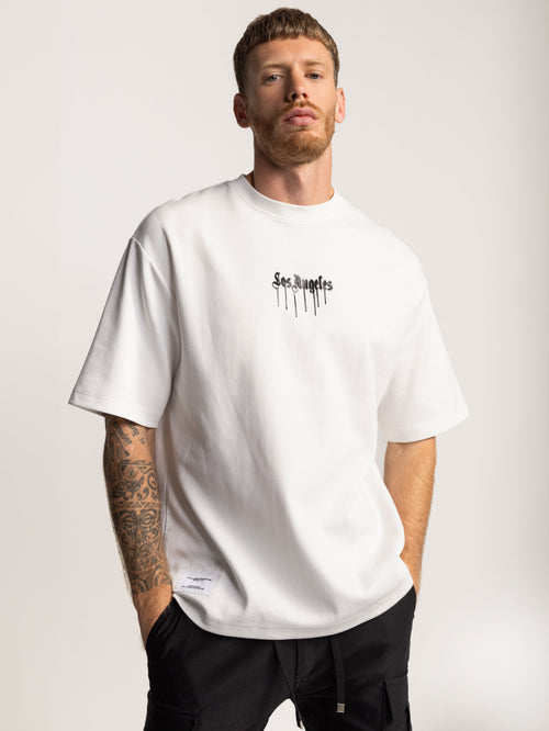 T-SHIRT OVER SIZE White / XXS