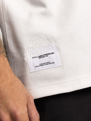 T-SHIRT OVER SIZE White / XXS