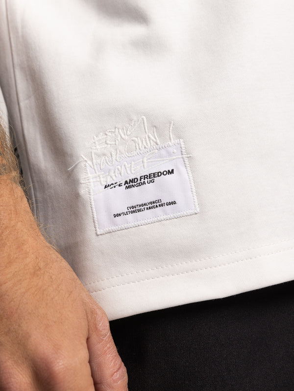 T-SHIRT OVER SIZE White / XXS