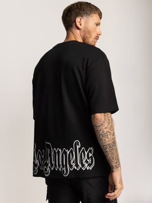 T-SHIRT OVER SIZE Black / XXS
