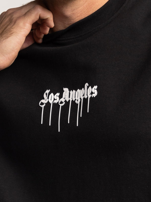 T-SHIRT OVER SIZE Black / XXS