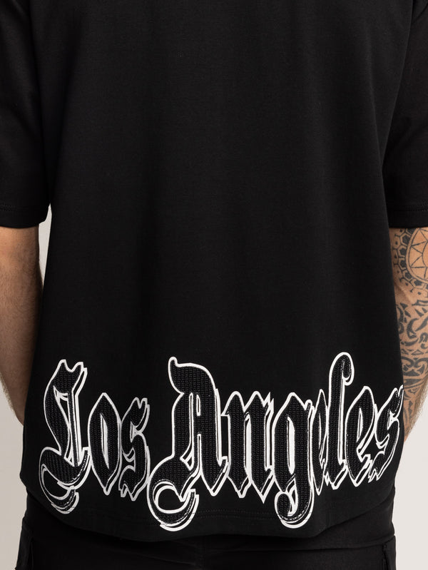 T-SHIRT OVER SIZE Black / XXS