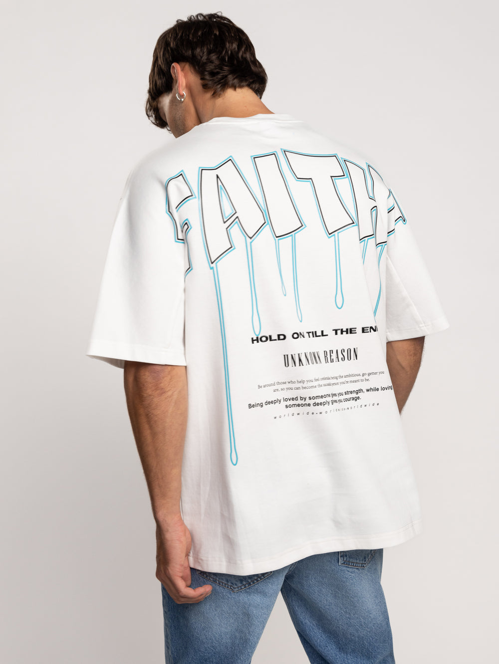 T-SHIRT OVER SIZE White / XXS