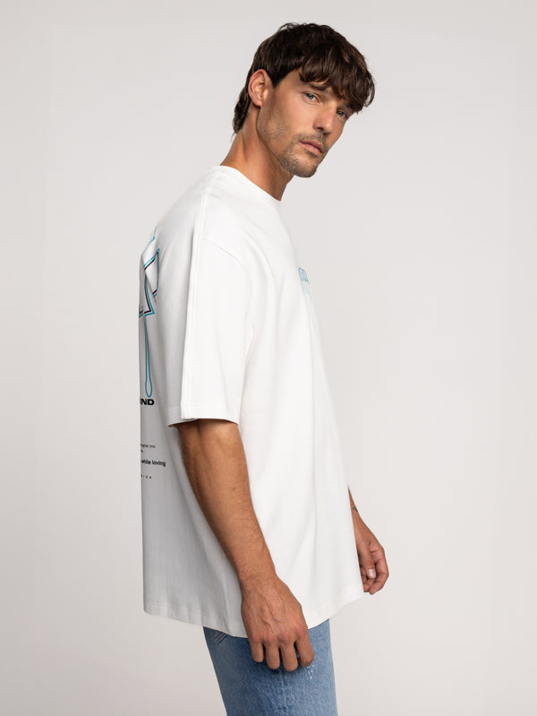 T-SHIRT OVER SIZE White / XXS
