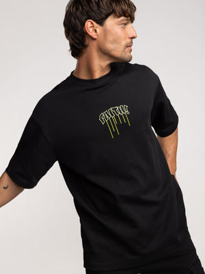 T-SHIRT OVER SIZE Black / XXS