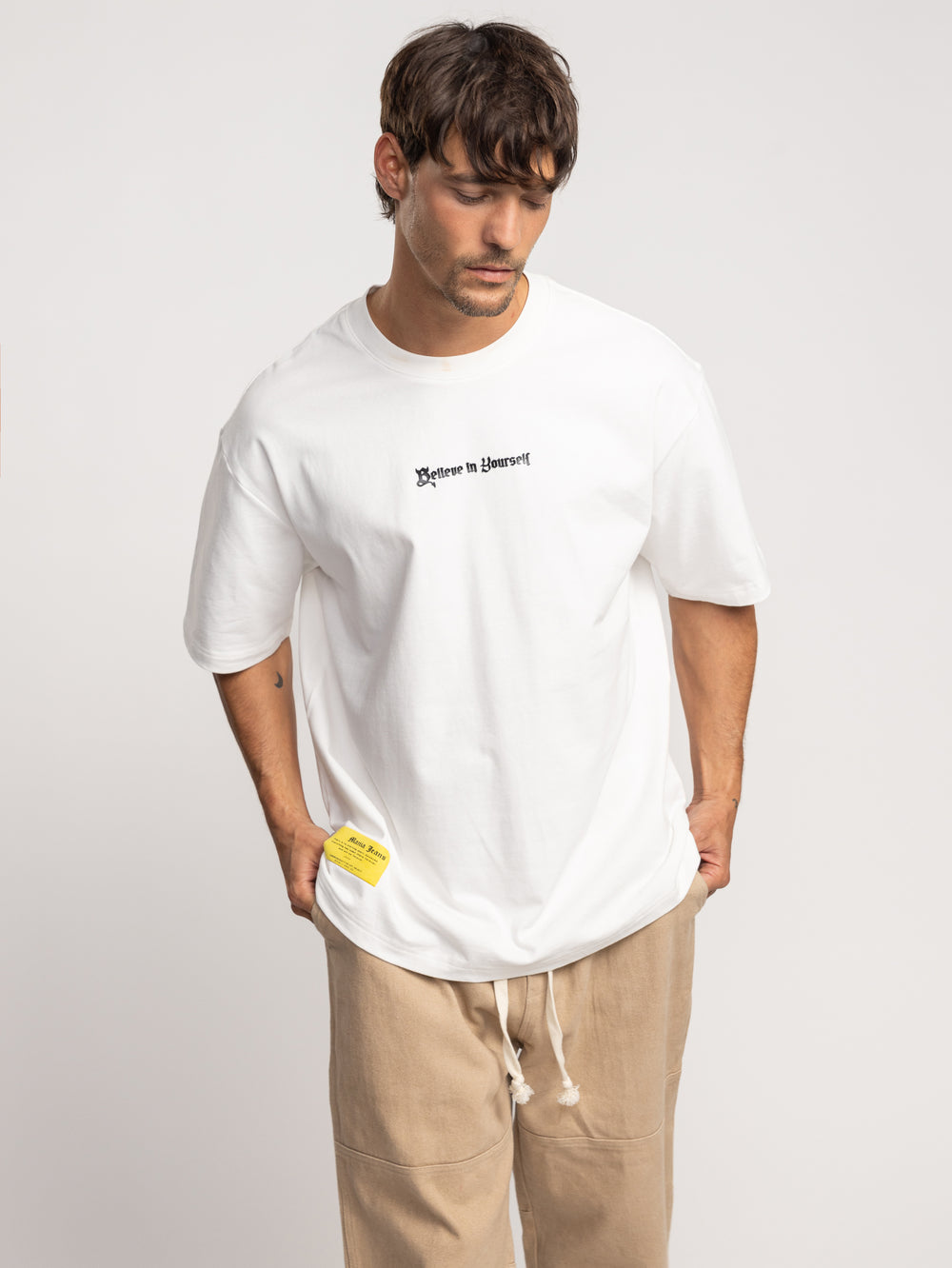 T-SHIRT OVER SIZE White / XXS