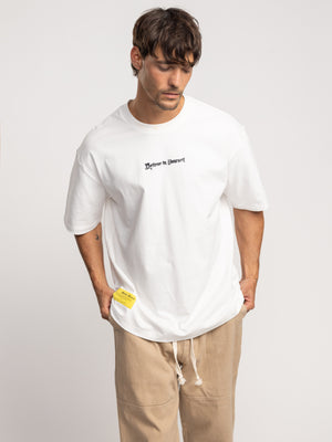T-SHIRT OVER SIZE White / XXS