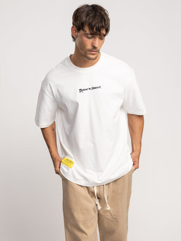T-SHIRT OVER SIZE White / XXS