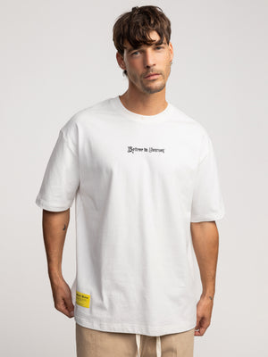 T-SHIRT OVER SIZE White / XXS