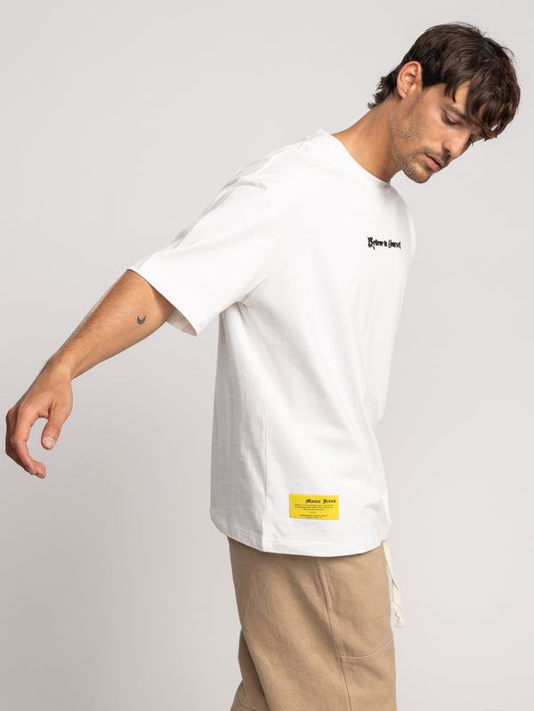 T-SHIRT OVER SIZE White / XXS
