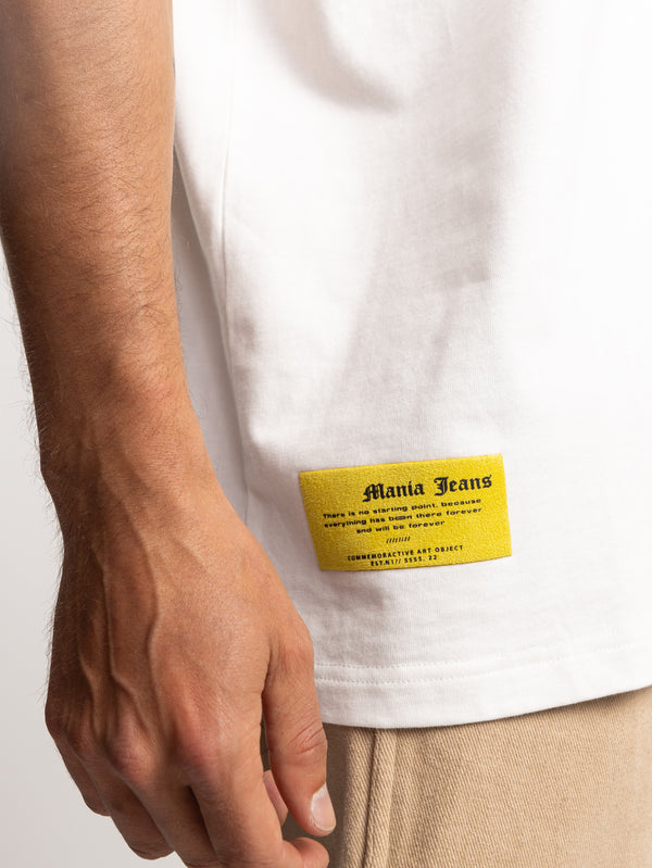 T-SHIRT OVER SIZE White / XXS