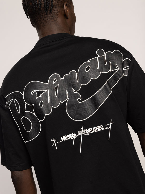 T-SHIRT OVER SIZE Black / XXS