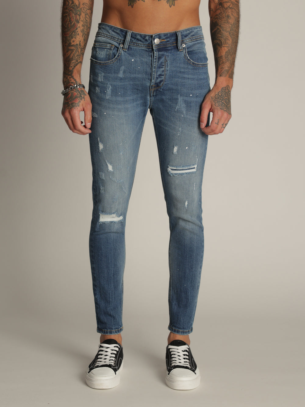 FASHION JEANS Blue / 38