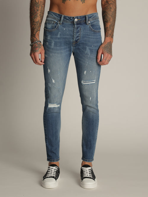 FASHION JEANS Blue / 38