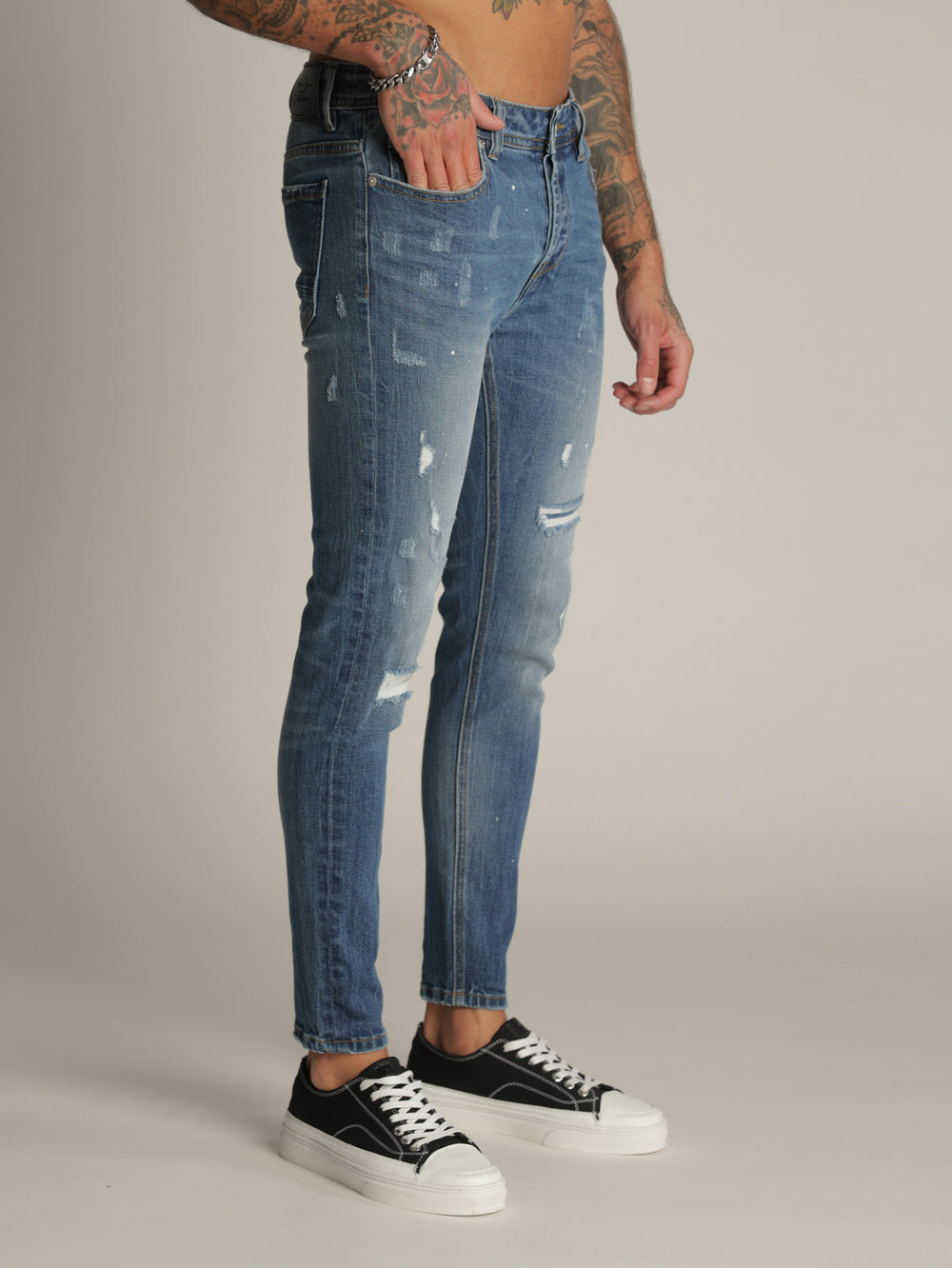 FASHION JEANS Blue / 38