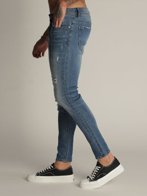 FASHION JEANS Blue / 38