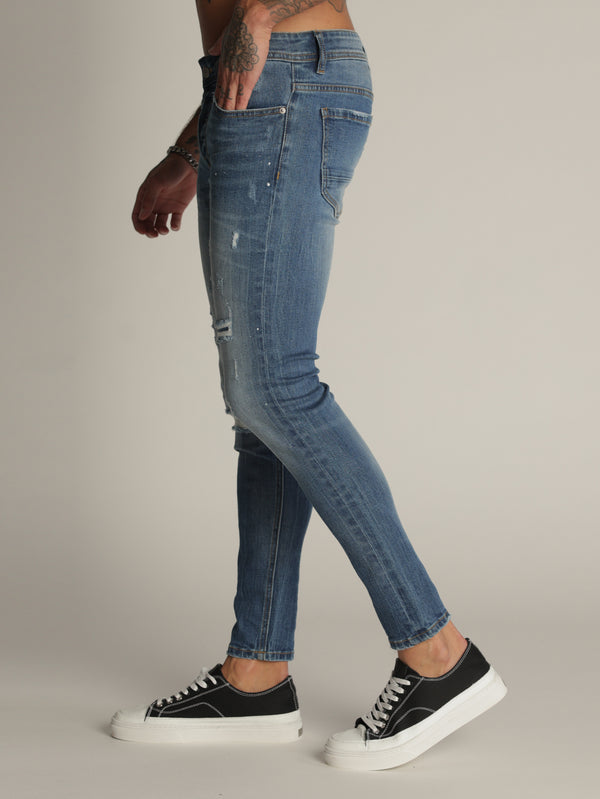 FASHION JEANS Blue / 38