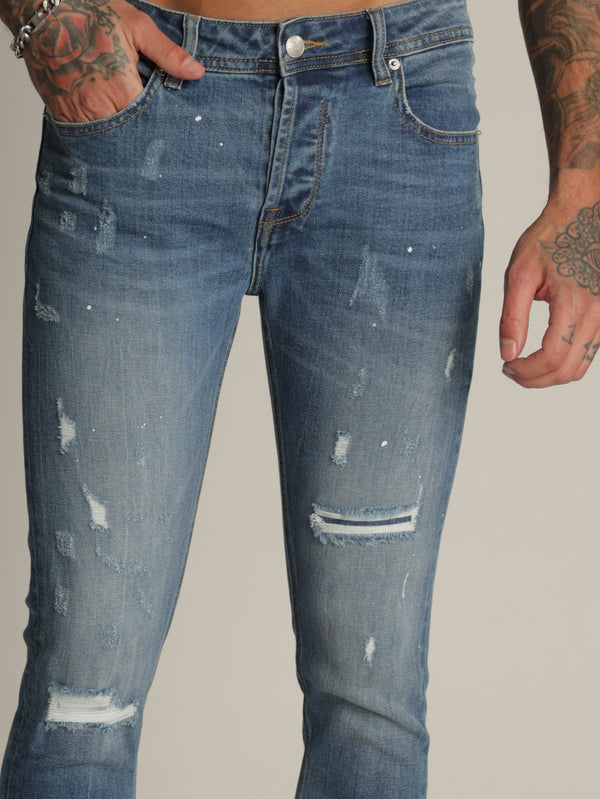 FASHION JEANS Blue / 38
