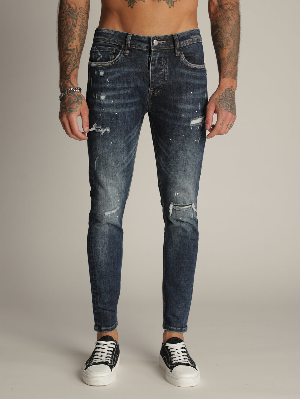 FASHION JEANS Dark Blue / 38