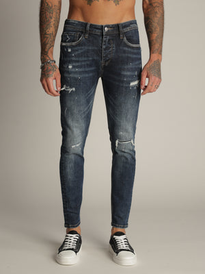 FASHION JEANS Dark Blue / 38