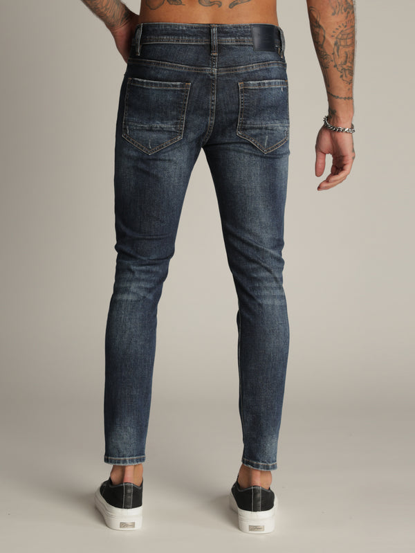 FASHION JEANS Dark Blue / 38