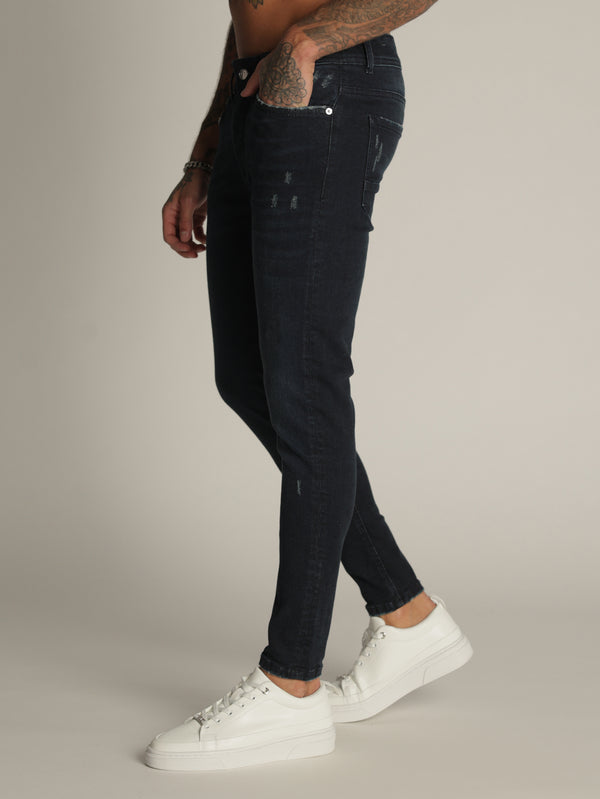 FASHION JEANS Dark Blue / 38