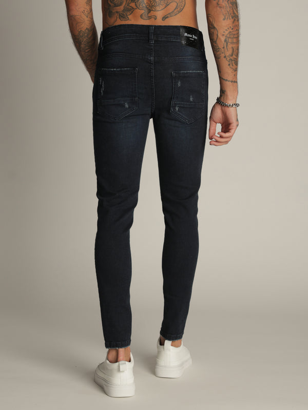 FASHION JEANS Dark Blue / 38