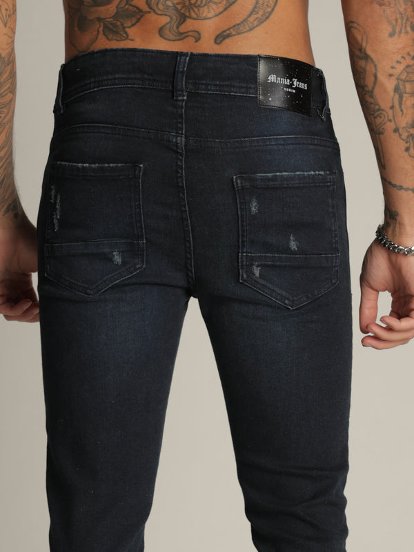 FASHION JEANS Dark Blue / 38