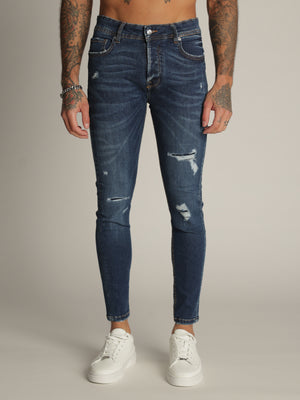 FASHION JEANS Blue / 38