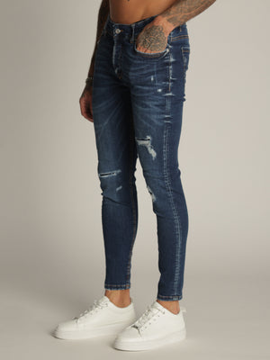FASHION JEANS Blue / 38