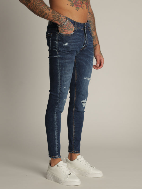 FASHION JEANS Blue / 38