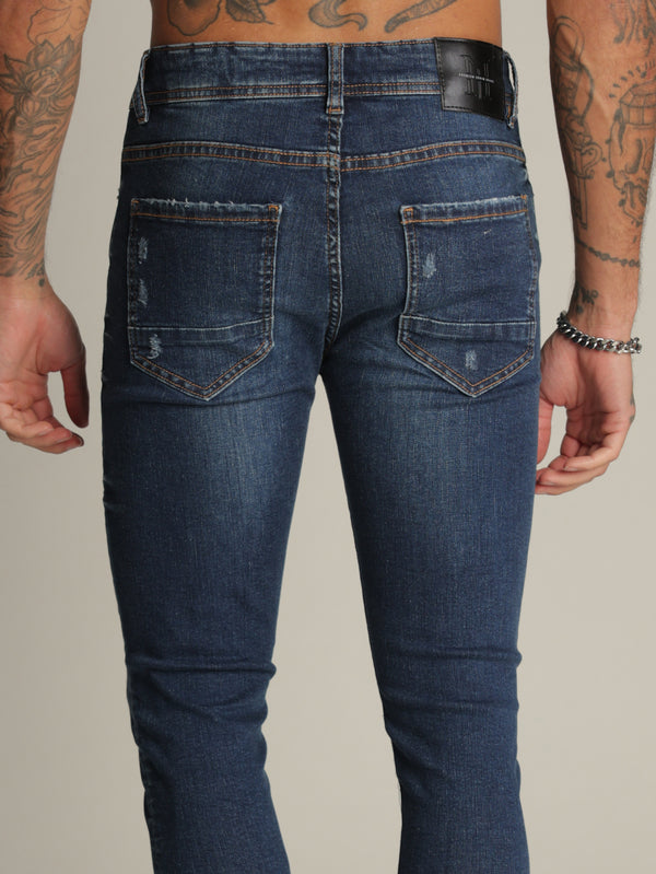 FASHION JEANS Blue / 38