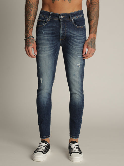 FASHION JEANS Blue / 38